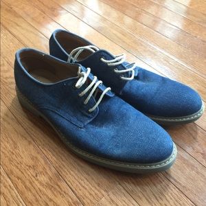 Men’s Alfani Blue Cooper Casual Oxfords (Size 9.5)